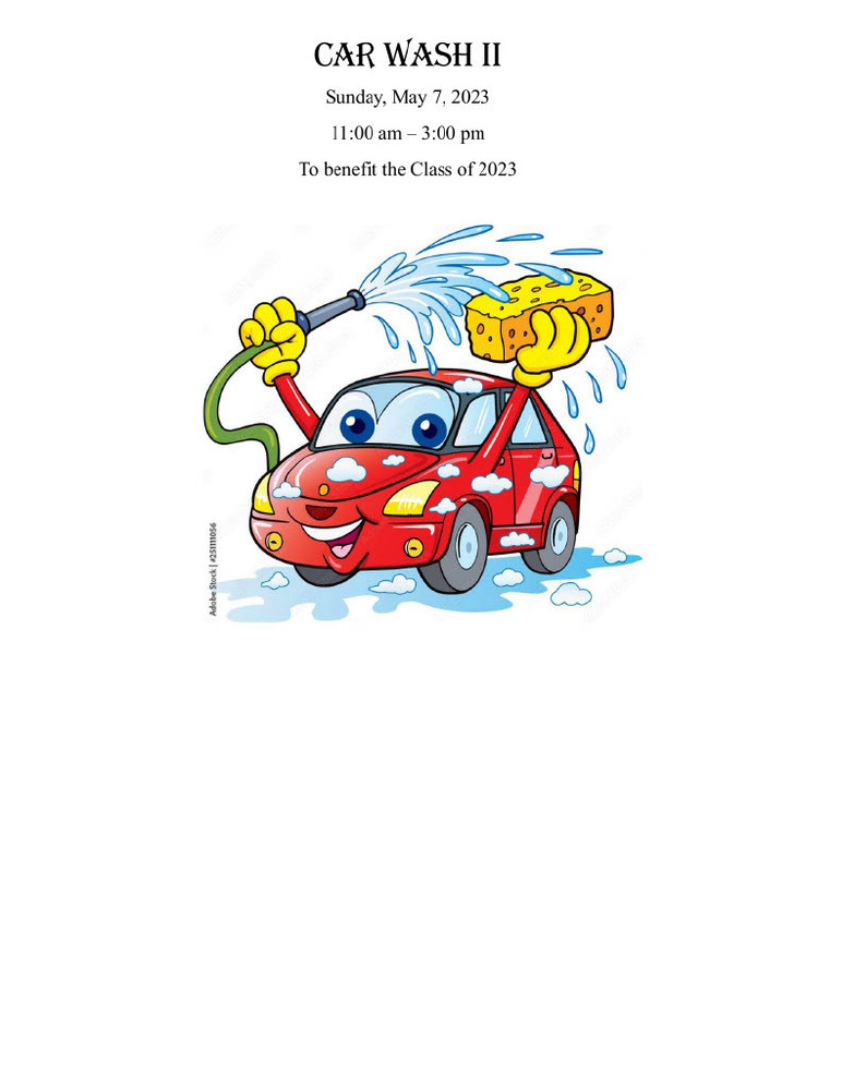 Car Wash Fundraiser
