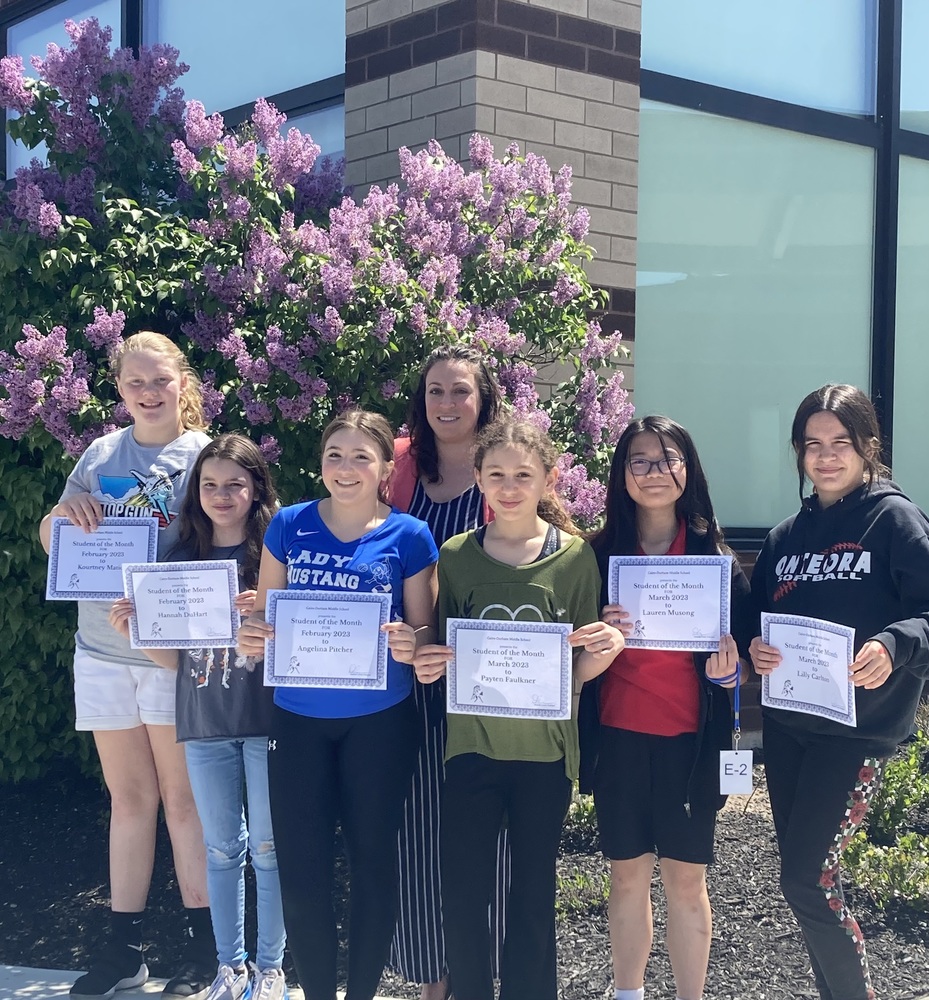 CDMS Students of the Month February and March 2023