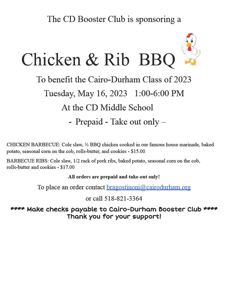 Chicken and Rib BBQ Poster