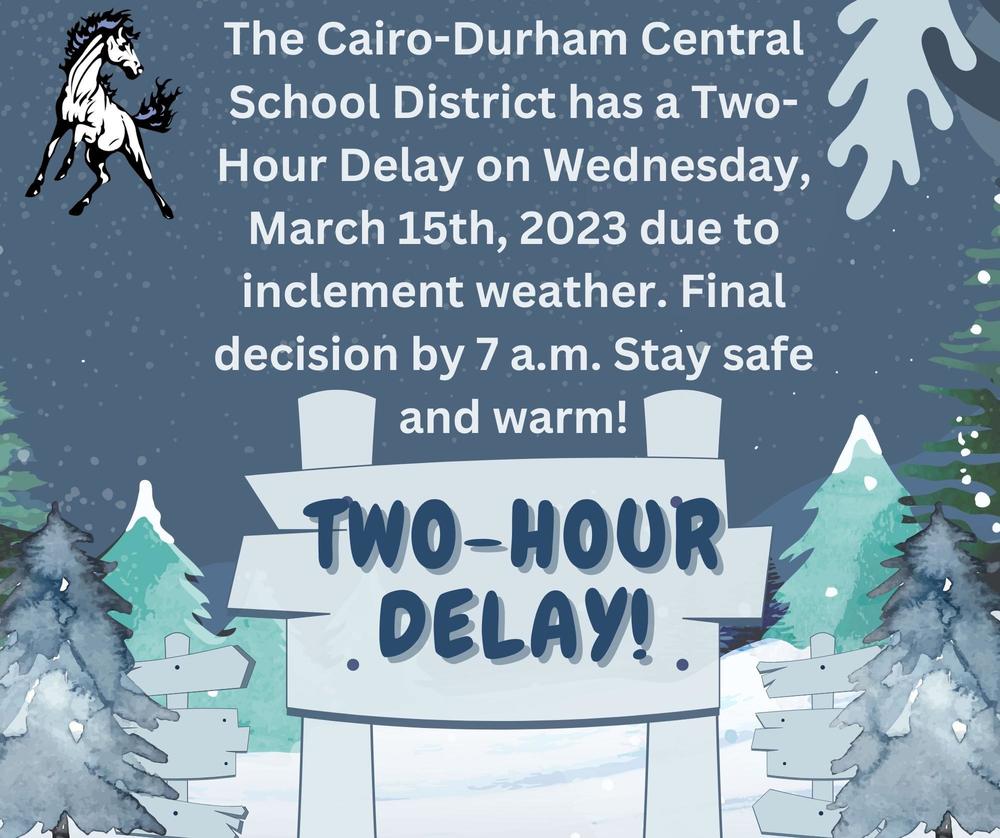 Two-Hour Delay 3/15/23