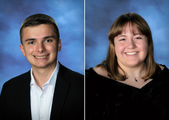 Drew Sirago and Amber Powell photo collage