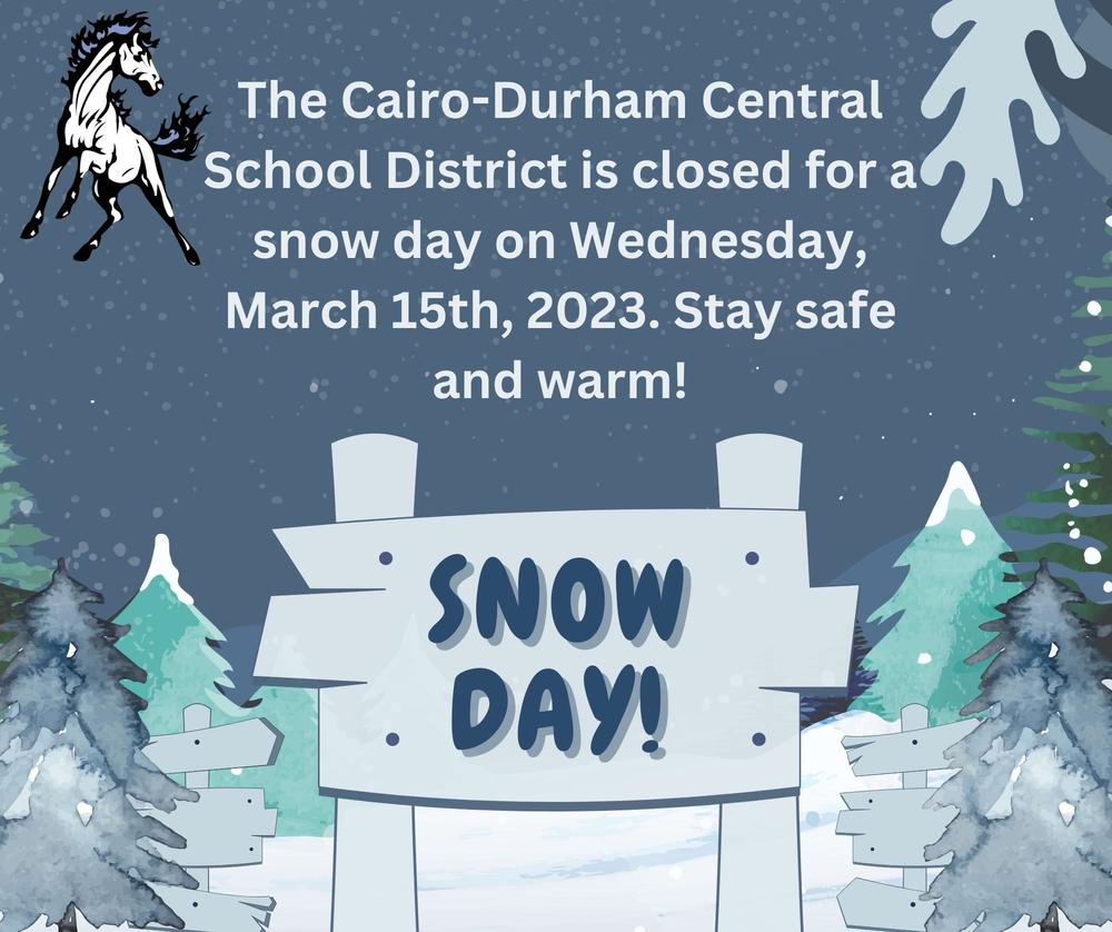 Snow Day 3/15/23