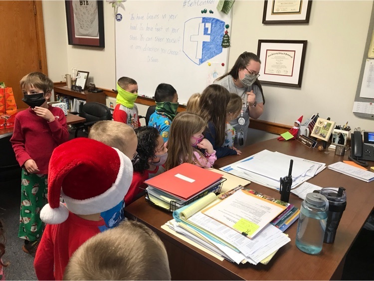 students finding dragon the elf