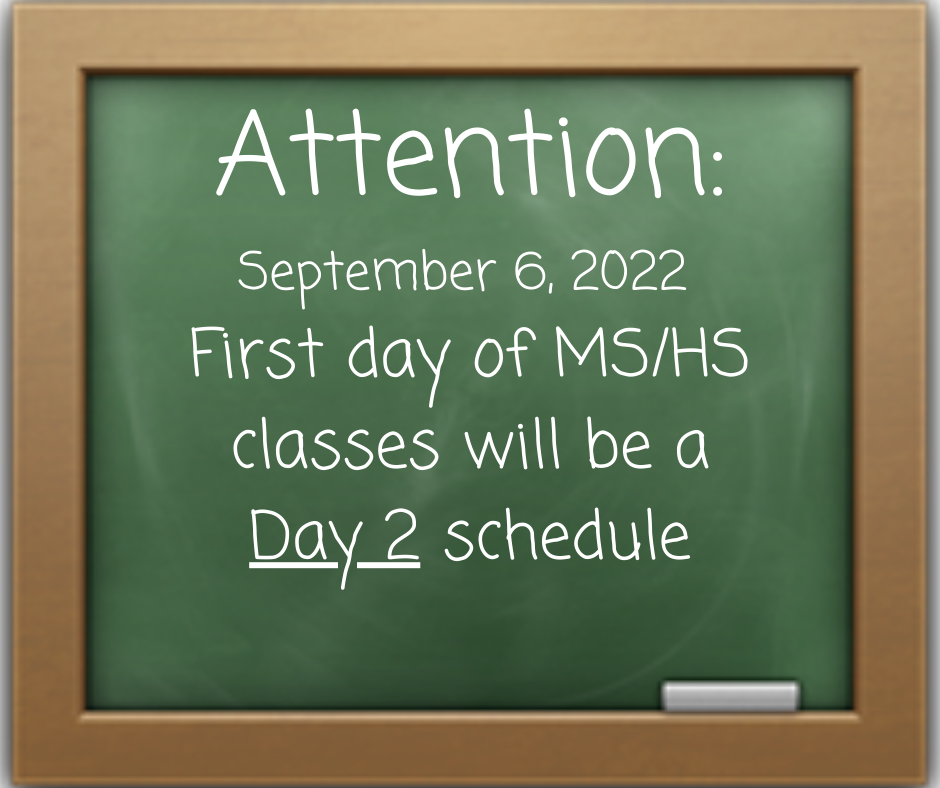Day 2 schedule September 6, 2022