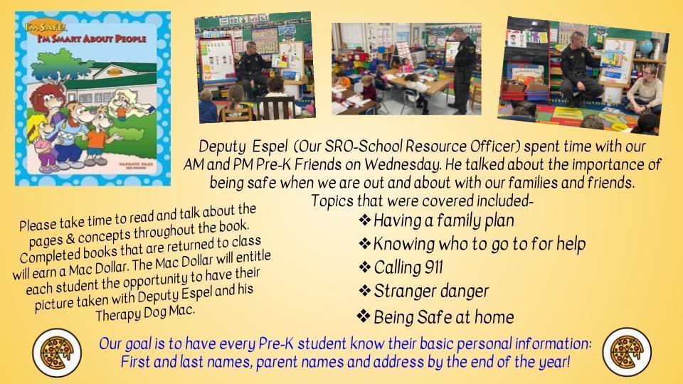 Deputy Espel Speaks on Safety
