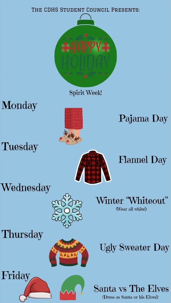 CDHS Winter Spirit Week