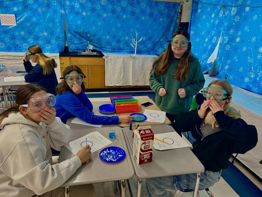 Ms. Burton's 8th Grade Christmas Lab