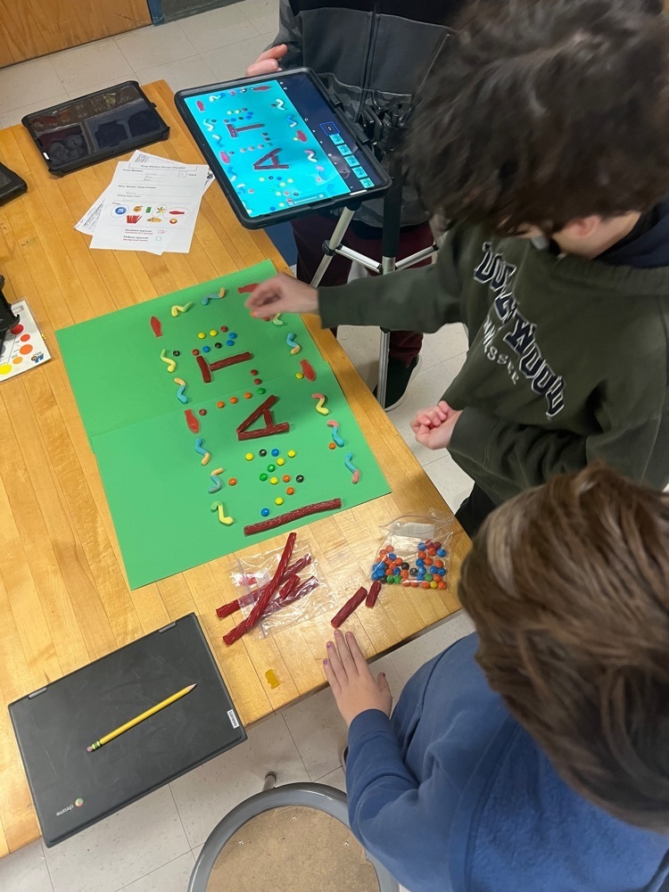 a stop motion in progress