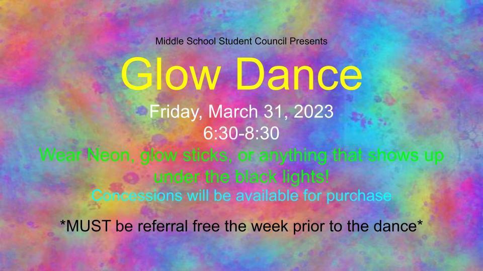 Glow Dance Poster