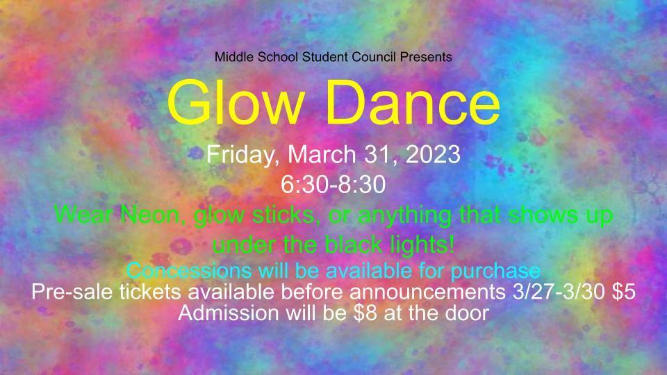 Glow Dance Psoter