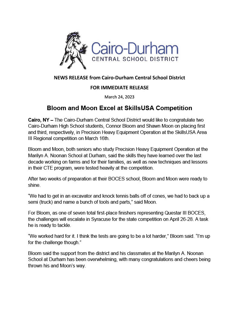 Press Release 1