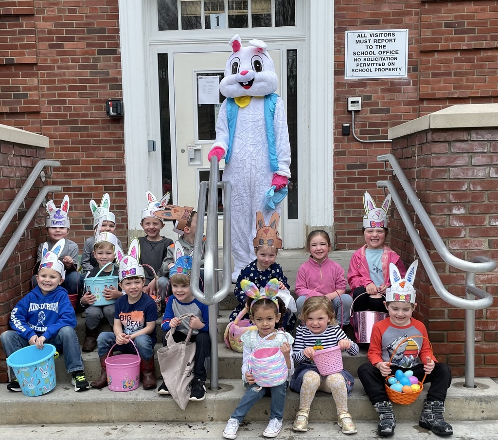 Easter Bunny Visits Pre-K