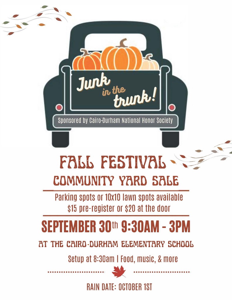 NHS Fall Festival Poster