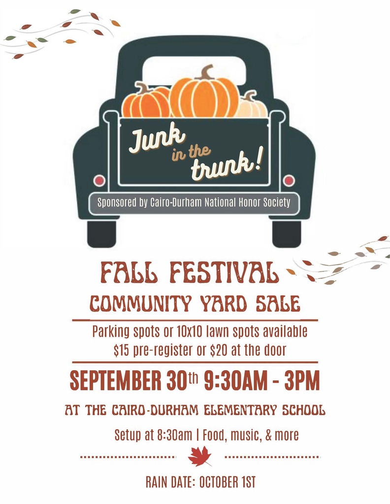 NHS Fall Festival Poster