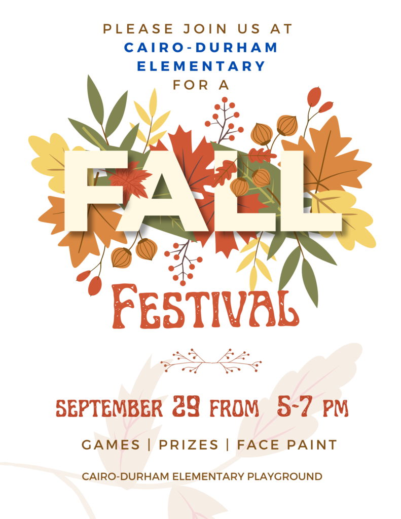 Fall Festival Poster 2023